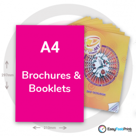 A4 Brochures and Booklets