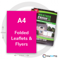 A4 Folded Leaflets