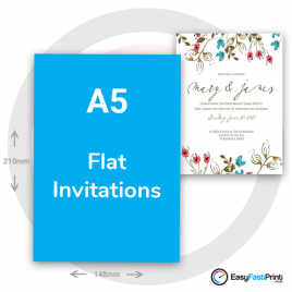 A5 Invitations (Flat)