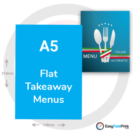 A5 Takeaway Menus (Flat)