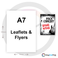 A7 Leaflets and Flyers