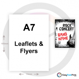 A7 Leaflets and Flyers