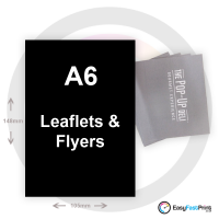 A6 Leaflets and Flyers